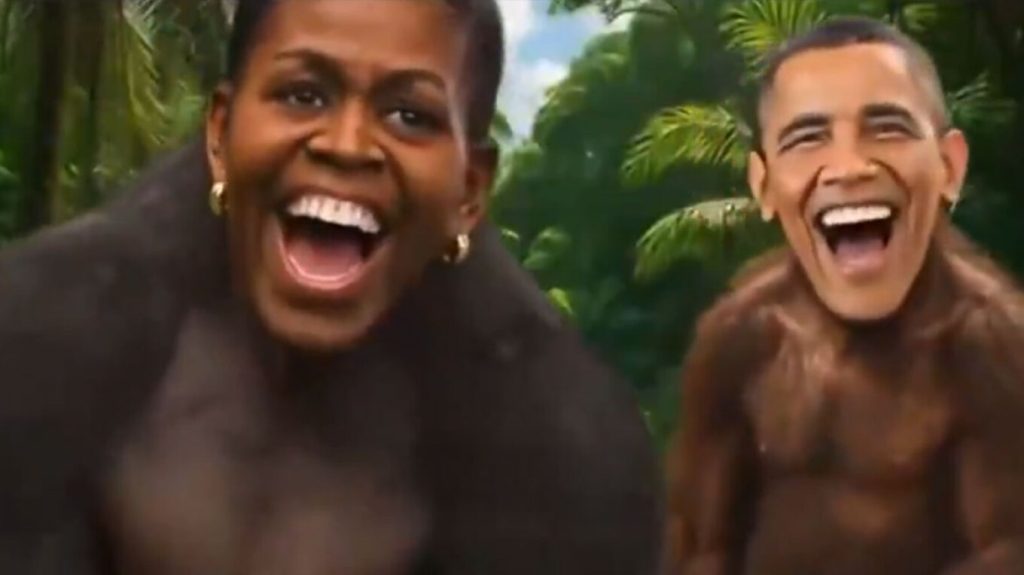 Ο Ντ.Τραμπ εμφάνισε στο Truth Social  τον Μπάρακ και την Μισέλ Ομπάμα ως πιθήκους