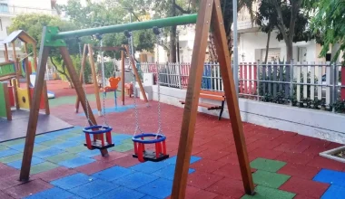 Τροχαίο ατύχημα στην Καισαριανή: ΙΧ εξετράπη της πορείας του και κατέληξε σε παιδική χαρά