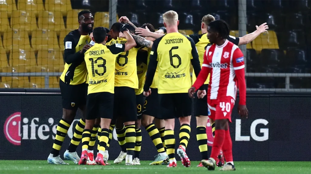 Η ΑΕΚ «συνέθλιψε» τον Πανσερραϊκό με 4-0 και κέρδισε τους τρεις βαθμούς