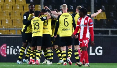Η ΑΕΚ «συνέθλιψε» τον Πανσερραϊκό με 4-0 και κέρδισε τους τρεις βαθμούς