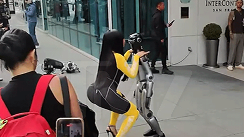 Βίντεο: Η πτώση της Cardi B όταν πήγε να χορέψει με ανθρωποειδές ρομπότ στο Σαν Φρασνίσκο