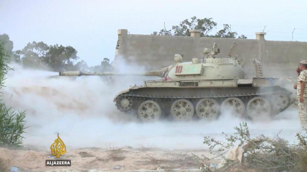 Λιβύη: Βλήμα άρματος έσκασε μέσα στο πυροβόλο στην διάρκεια εκπαίδευσης – Ένας νεκρός (βίντεο)