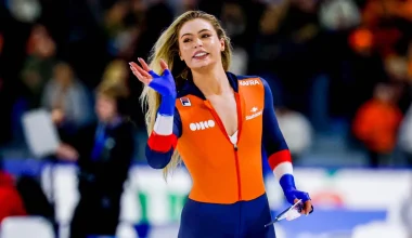 Χειμερινοί Ολυμπιακοί Αγώνες: Η Γιούτα Λέερνταμ έπεσε και η στολή της έλιωσε στον πάγο με αποτέλεσμα να φανούν όλα!