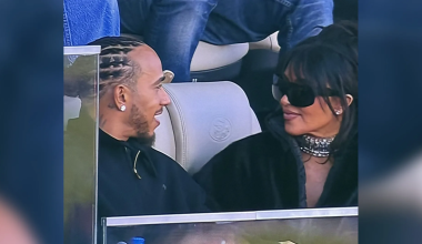 Στο Super Bowl έκαναν την πρώτη τους κοινή δημόσια εμφάνιση η Κιμ Καρντάσιαν και ο Λούις Χάμιλτον (βίντεο)