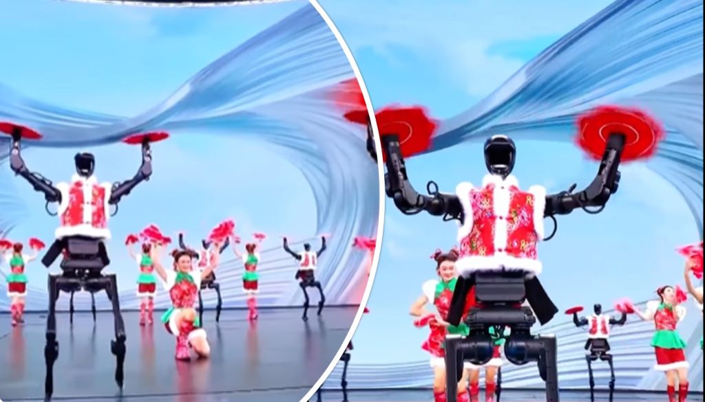 Κίνα: Υποδέχεται το Σεληνιακό Νέο Έτος με ανθρωποειδή ρομπότ να χορεύουν και να κάνουν ακροβατικά (βίντεο)
