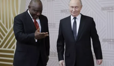 Τηλεφωνική επικοινωνία Β.Πούτιν με τον πρόεδρο της Νότιας Αφρικής για την Ουκρανία