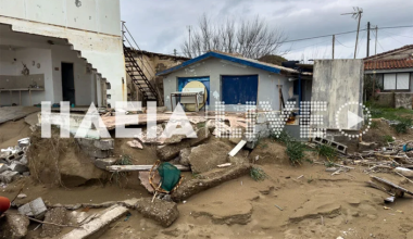 Σοβαρά προβλήματα από την κακοκαιρία σε Ηλεία & Αχαΐα: Ανεμοστρόβιλος σήκωσε στέγαστρα & έσπασε τζαμαρίες (φώτο)