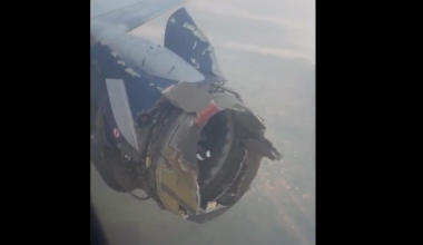 Στιγμές πανικού σε πτήση στη Νιγηρία: Κινητήρας του αεροσκάφους εξερράγη στον αέρα – Δείτε βίντεο