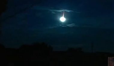 ΗΠΑ: Η στιγμή που «πύρινη σφαίρα» «σχίζει» τον ουρανό με μεγάλη ταχύτητα (βίντεο)