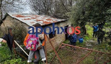 Σε καθεστώς πλήρους αποκλεισμού έχει τεθεί το Μαζαράκι Πηνείας: Μεταφέρουν τα παιδιά για το σχολείο στα χέρια