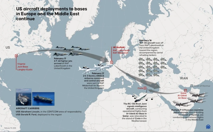 Ο Ντ.Τραμπ ενισχύει τη στρατιωτική δύναμη των ΗΠΑ στο Ιράν – Περίπου 40.000 στρατιώτες στην περιοχή
