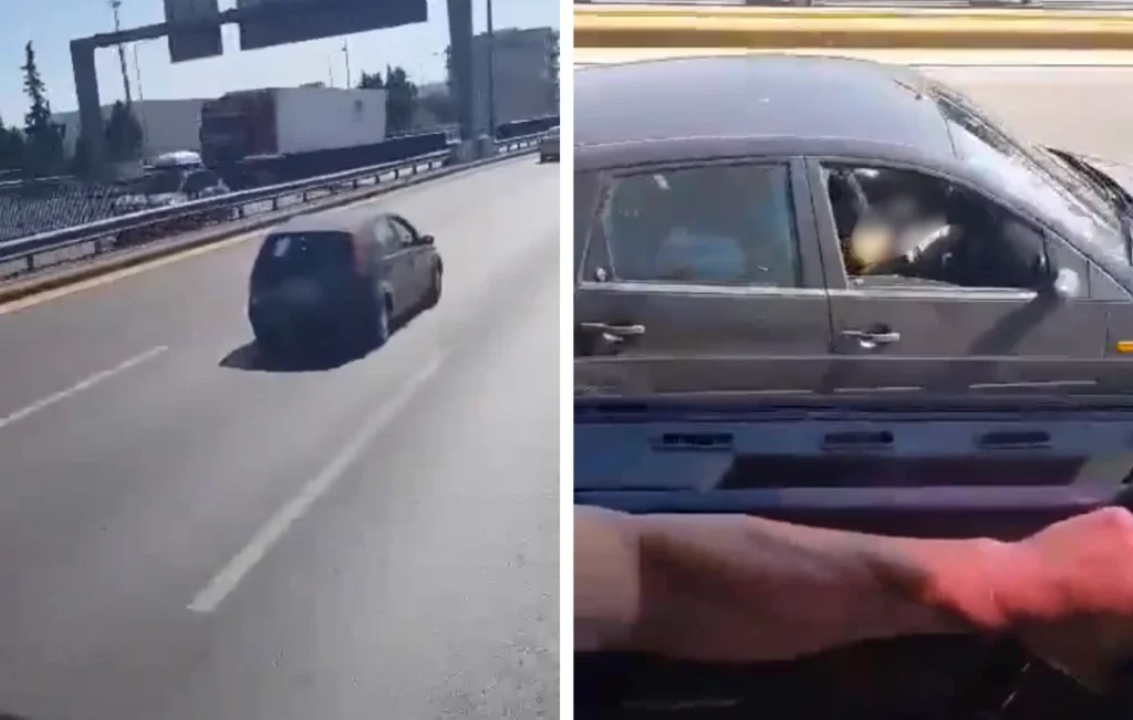 Κηφισός: Άνδρας οδηγεί και ταυτόχρονα… αυτοϊκανοποιείται – Έντονες αντιδράσεις (βίντεο)