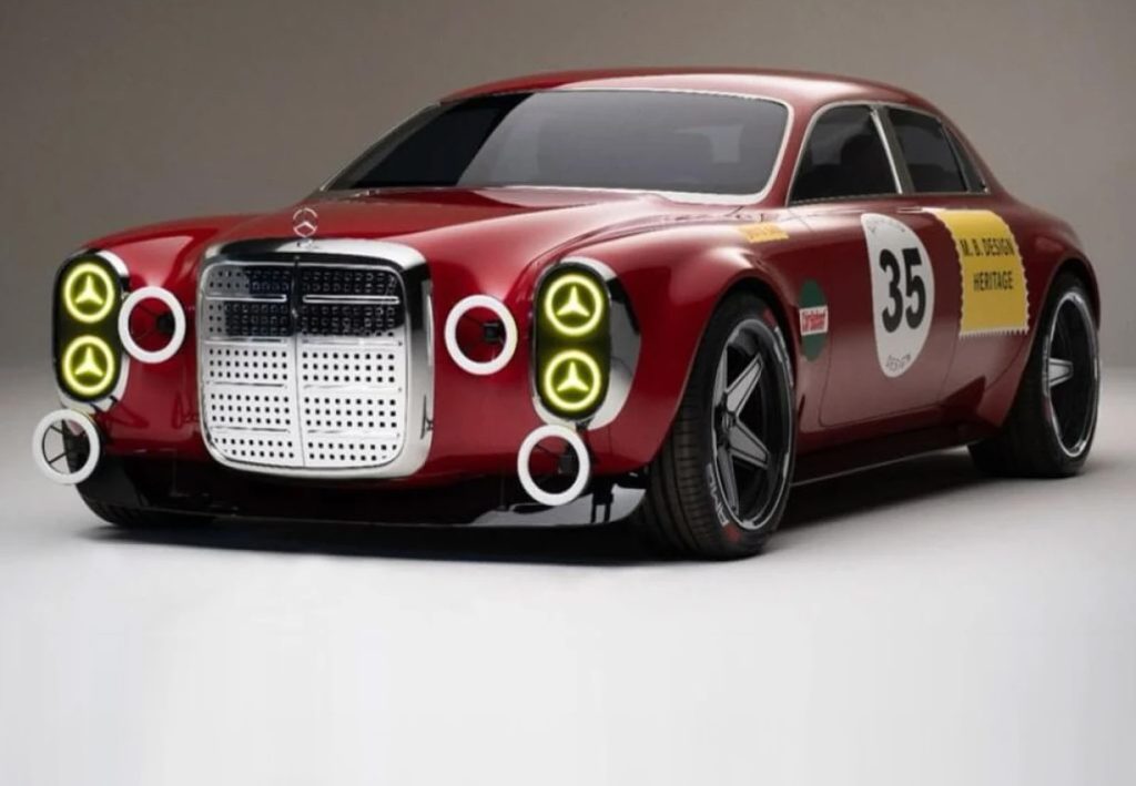 «Red Pig»: Η Mercedes-Benz 300 SEL 6.8 επιστρέφει (βίντεο)