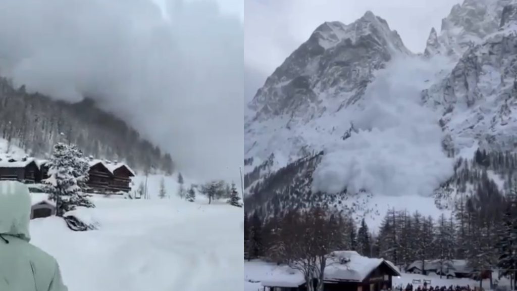 «Ηρεμήστε, πάρτε ανάσα»: Βίντεο ντοκουμέντο από τη χιονοστιβάδα στο θέρετρο Κουρμάγιερ της Ιταλίας