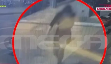 Καλλιθέα: Θύμα άγριου ξυλοδαρμού από τον σύντροφό της έπεσε 45χρονη έξω από νυχτερινό κέντρο (βίντεο)