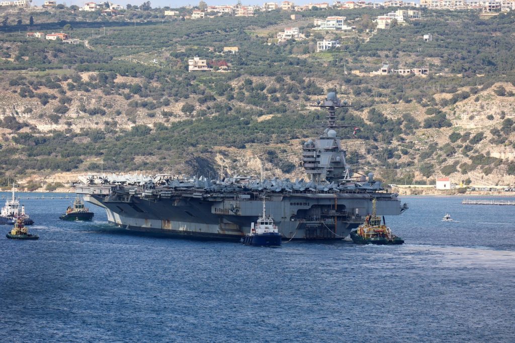 Η πραγματική αποστολή του «Gerald Ford» στην Σούδα: Ήρθαν για να επισκευάσουν τις τουαλέτες και να εκκενώσουν το περιεχόμενο τους!