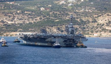 Η πραγματική αποστολή του «Gerald Ford» στην Σούδα: Ήρθαν για να επισκευάσουν τις τουαλέτες και να εκκενώσουν το περιεχόμενο τους!