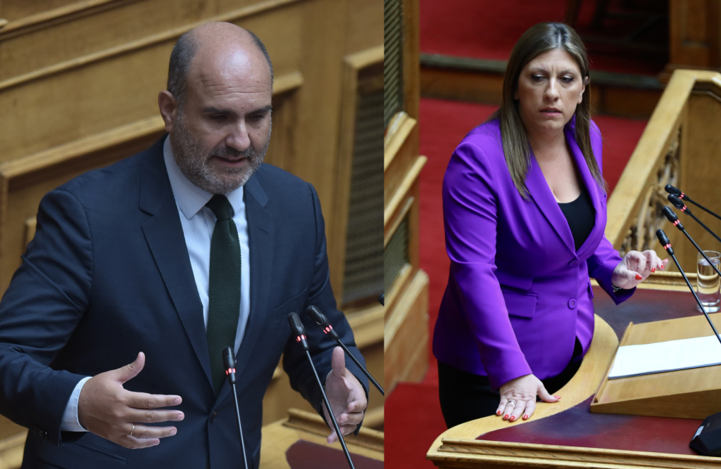 Στα «μαχαίρια» Ζ.Κωνσταντοπούλου & Δ.Μαρκόπουλος: «Δείχνατε εργαζομένους σαν καταδότης – Είστε πολιτικός χούλιγκαν»