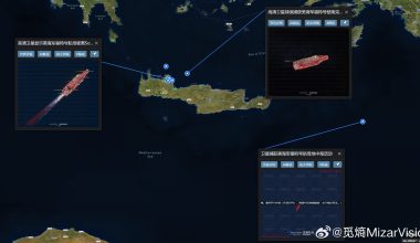 Κινεζικό «μάτι» πάνω από την Κρήτη: Δορυφόροι «κυνηγούν» το USS Gerald Ford μετά τον απόπλου από τη Σούδα