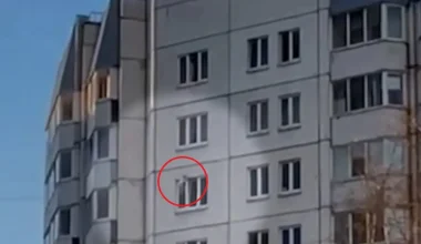 Απίστευτο συμβάν στη Ρωσία: Νήπιο έπεσε στο κενό από ύψος 33 μέτρων – Το έπιασαν με παλτό 2 ηρωίδες νοσοκόμες (vid)