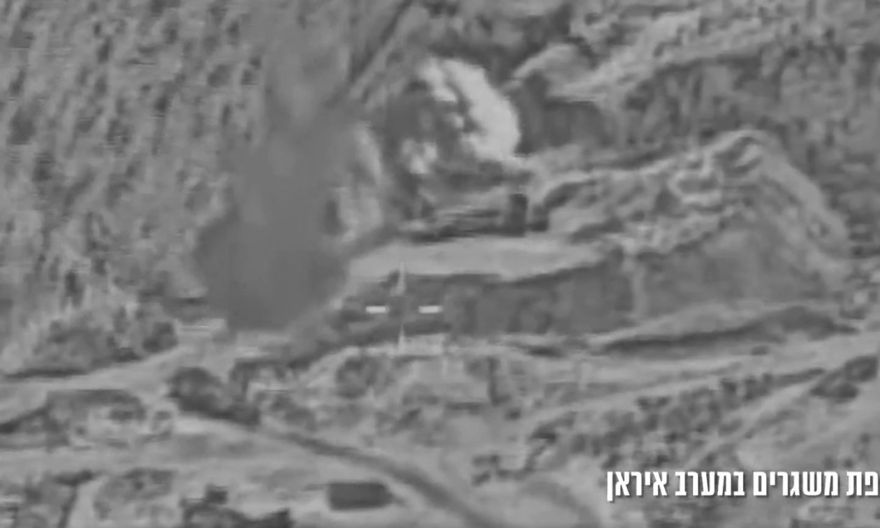 IDF: Έδωσαν στη δημοσιότητα βίντεο με πλήγματα κατά ιρανικών εκτοξευτών πυραύλων
