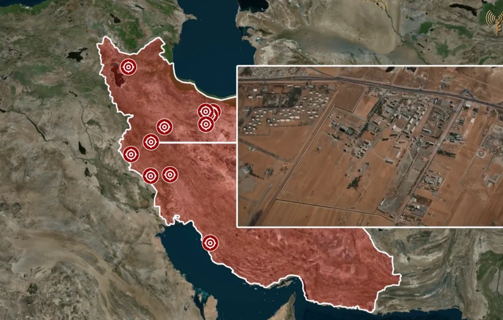 Ισραήλ: «Προληπτικό το πλήγμα ενάντια στο Ιράν» – Το βίντεο με τα σημεία που χτυπήθηκαν