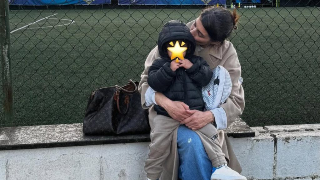 Στην Ρώμη η Αντιγόνη Κουλουκάκου: Δείτε τις φωτογραφίες της ηθοποιού μαζί με τον μικρό της γιο