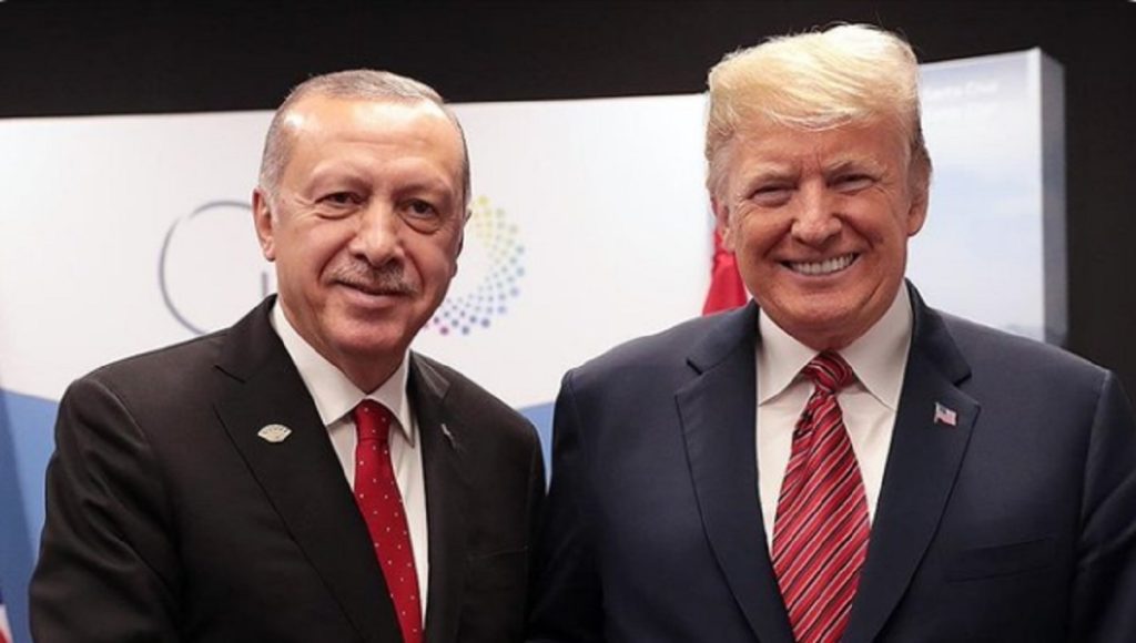 Τηλεφωνική επικοινωνία Ν.Τραμπ με τον Ρ.Τ.Ερντογάν για τις εξελίξεις στη Μέση Ανατολή