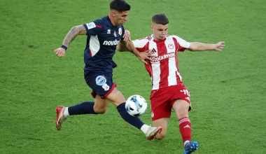 Πανσερραϊκός – Ολυμπιακός 1-2: Εκτός έδρας νίκη για τους «ερυθρόλευκους» με δύο γκολ από τον Ελ Κααμπί