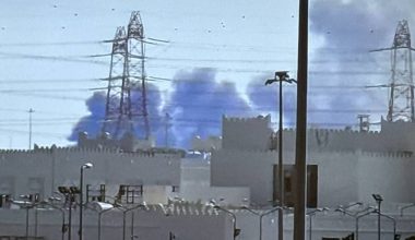 Μεγάλη ιρανική πυραυλική επίθεση κατά αμερικανικής αεροπορικής βάσης στο Κατάρ (βίντεο)