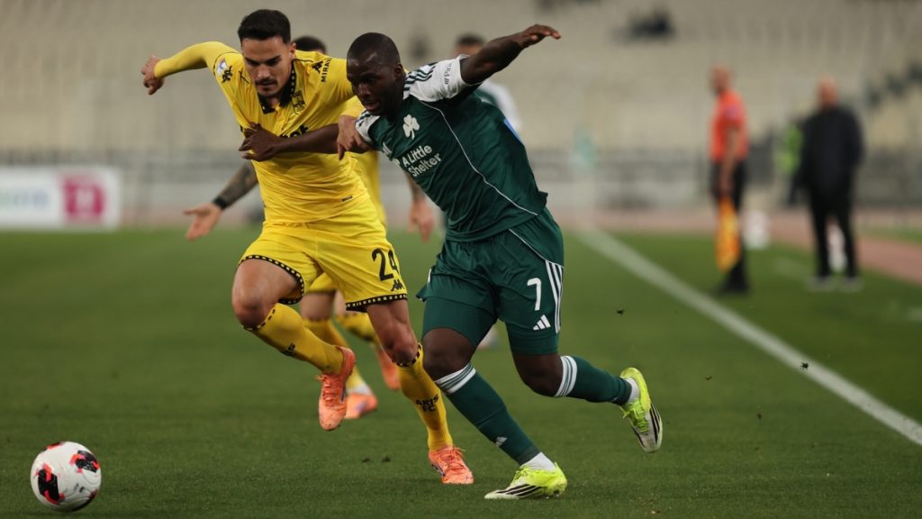 Παναθηναϊκός – Άρης 1-0: Άνοιξαν το σκορ οι «πράσινοι» με γκολ του Ερνάντεθ