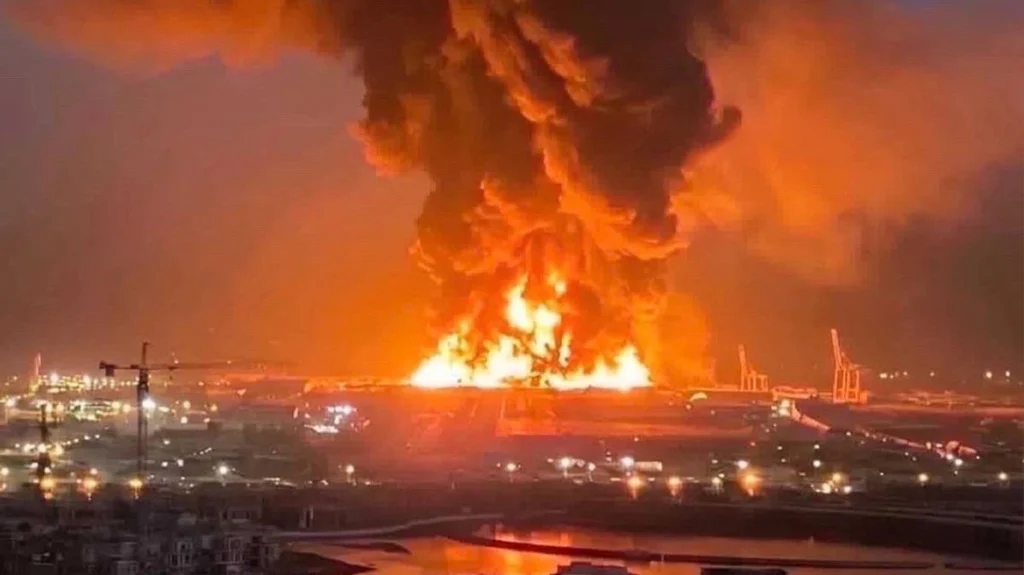 Ιρανικοί βαλλιστικοί πύραυλοι κτύπησαν την αμερικανική βάση στο αεροδρόμιο του Ερμπίλ στο βόρειο Ιράκ (βίντεο)