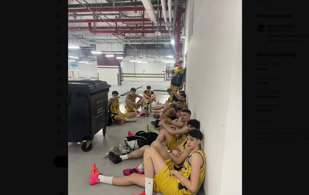 Ώρες αγωνίας για την Κ18 του μπασκετικού Άρη: Εγκλωβισμένοι στο Ντουμπάι παίκτες και επιτελείο