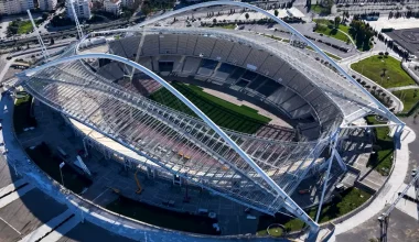 Το ΟΑΚΑ ανακαινίζεται: Drone κατέγραψε εντυπωσιακές εικόνες (βίντεο)