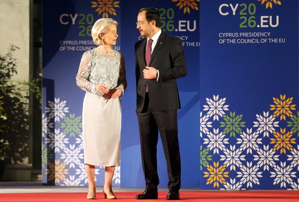 Η Ο.Φον ντερ Λάιεν επικοινώνησε με τον Ν.Χριστοδουλίδη μετά το χτύπημα του Ιράν στην Κύπρο