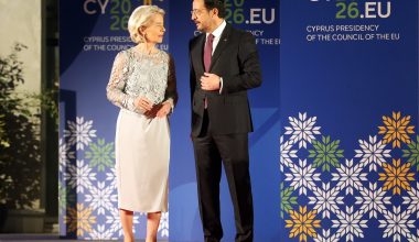 Η Ο.Φον ντερ Λάιεν επικοινώνησε με τον Ν.Χριστοδουλίδη μετά το χτύπημα του Ιράν στην Κύπρο