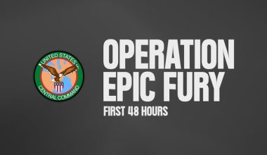 Η ανάρτηση της CENTCOM για τις πρώτες 48 ώρες του πολέμου