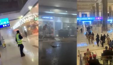 Η στιγμή της έκρηξης στο αεροδρόμιο του Ντουμπάι: Έντρομοι επιβάτες και εργαζόμενοι έτρεχαν για να σωθούν (βίντεο)