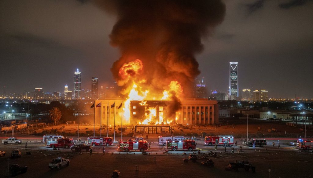 Οι Ιρανοί ανατίναξαν και κατέκαψαν την αμερικανική πρεσβεία στο Ριάντ της Σ.Αραβίας! (upd2)