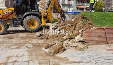 Θεσσαλονίκη: Ο Δήμος διέλυσε το «τείχος της μουντζούρας» κοντά στην Καμάρα – Δείτε βίντεο