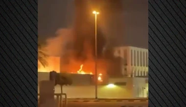 Οι Ιρανοί κτύπησαν το προξενείο των ΗΠΑ στο Ντουμπάι: Στις φλόγες το κτίριο (βίντεο)