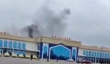 Έκτακτο: Ιρανικό drone τύπου Shahed χτύπησε το αεροδρόμιο του Αζερμπαϊτζάν (βίντεο)