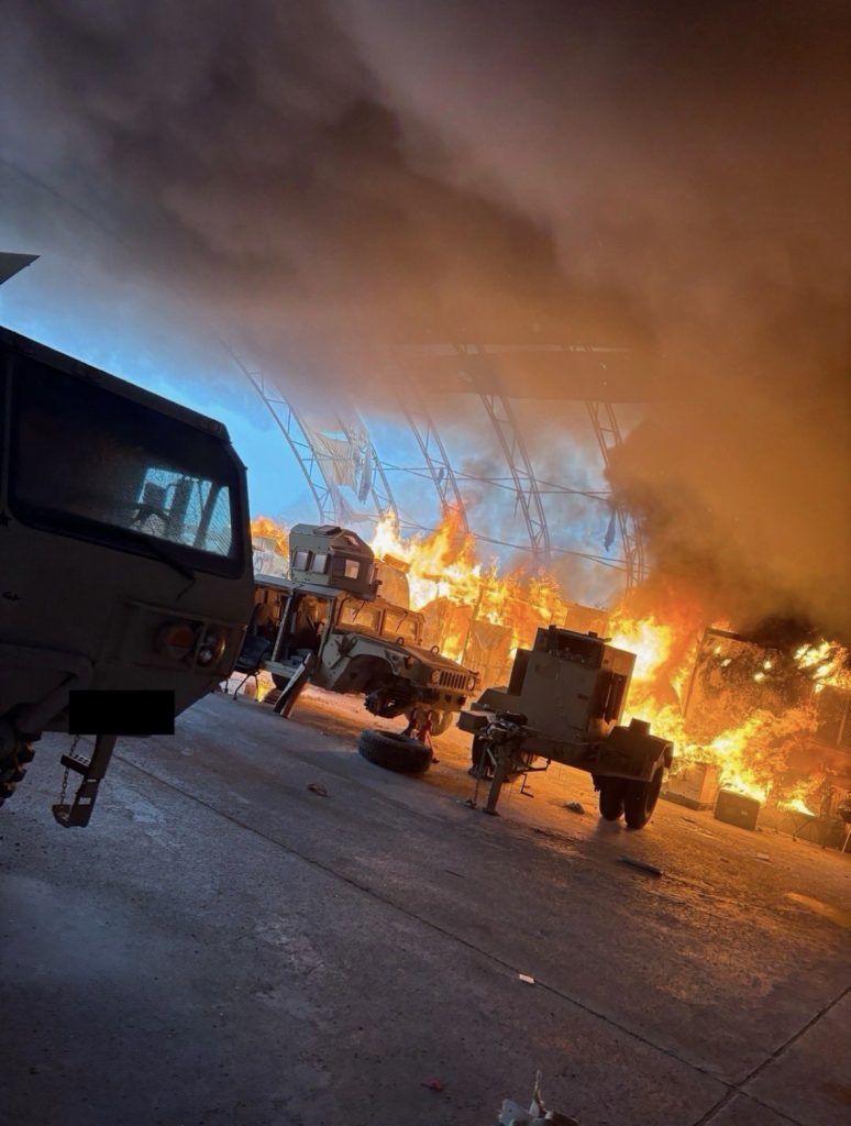 Ηνωμένα Αραβικά Εμιράτα: Δυνάμεις του Ιράν χτύπησαν βάση αεράμυνας των ΗΠΑ (φώτο)