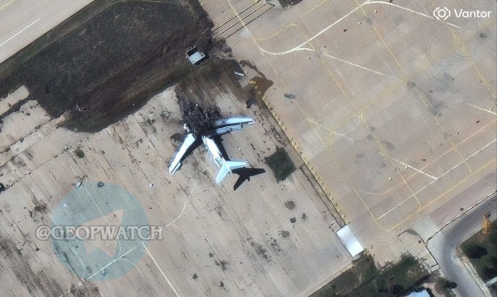 Ιράν: Δορυφορικές εικόνες αποκαλύπτουν κατεστραμμένα αεροσκάφη στο διεθνές αεροδρόμιο «Shiraz Shahid Dastgheib»