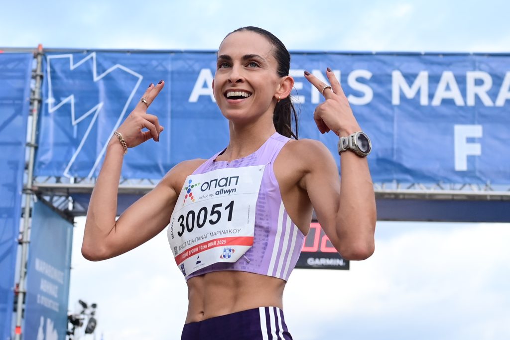 Ημιμαραθώνιος Αθήνας: Η Αναστασία Μαρινάκου κατέκτησε την πρώτη θέση για τρίτη συνεχόμενη χρονιά