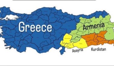 Πλήθος ισραηλινών λογαριασμών στο Χ ανεβάζουν εικόνες με το νέο χάρτη της Τουρκίας