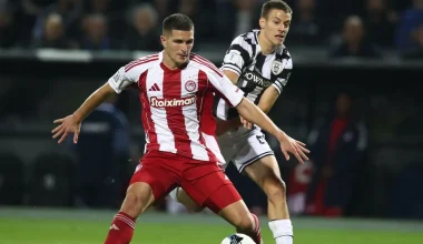 Ολυμπιακός – ΠΑΟΚ 0-0: Μετά την ισοπαλία στο «Γ.Καραϊσκάκης» έμεινε μόνη της στην κορυφή η ΑΕΚ