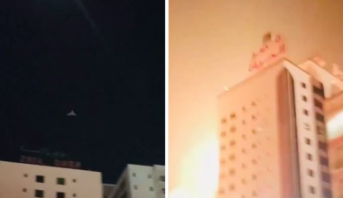 Απίστευτο πλήγμα ακριβείας από ιρανικό Shahed-136: Έπεσε σαν κομήτης σε κτήριο στο Μπαχρέιν – Δείτε βίντεο