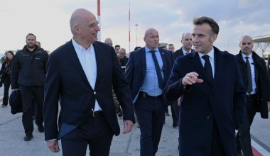 Ν.Δένδιας: «Η παρουσία του Ρ.Μακρόν σε Κύπρο και Κρήτη στέλνει σαφές μήνυμα» (φώτο)