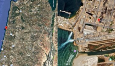 Το Ιράν φέρεται να έπληξε τον σταθμό παραγωγής ενέργειας Orot Rabin στη Χαντέρα